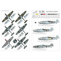 AMR14309 アーモリー  1/144 メッサーシュミット Bf109T 艦上戦闘機 デュアルコンボ