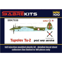 SBK7038 セイバーキッツ 1/72 ツポレフ Tu-2 `アジア諸国`