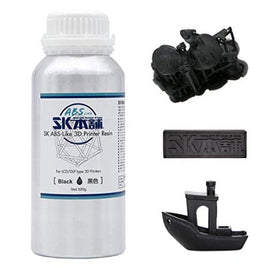 SK01N 3Dプリンター用レジン SK ABS-Likeレジン  500g 黒色