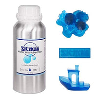 SK06W 3Dプリンター用レジン SK水洗いレジン  500g 青色