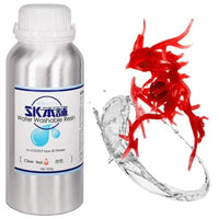 SK07W 3Dプリンター用レジン SK水洗いレジン  500g 赤色