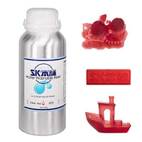 SK07W 3Dプリンター用レジン SK水洗いレジン  500g 赤色
