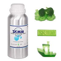 SK08W 3Dプリンター用レジン SK水洗いレジン  500g 緑色