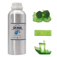 SK08WL 3Dプリンター用レジン SK水洗いレジン  1000g 緑色