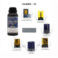 SK01U 3Dプリンター用レジン SK 高靭性レジン 500g 灰色