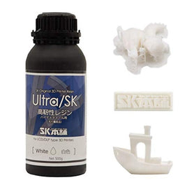 SK02U 3Dプリンター用レジン SK 高靭性レジン 500g 白色
