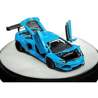 PGM-640413-2 PGM 1/64 LBWK LP700-4 BB Blue- Rotating display  ※回転台座バージョン