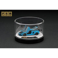 PGM-640413-2 PGM 1/64 LBWK LP700-4 BB Blue- Rotating display  ※回転台座バージョン