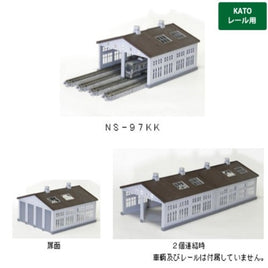 NS-97KK 4線車庫組立キット KATOレール用