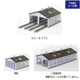 NS-97TK 4線車庫組立キット TOMIXレール用