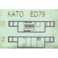 10274 K ED79運転室背面シール1輛分 (KATO用)
