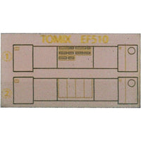 10283 T EF510運転室背面シール1輛分 (TOMIX用)
