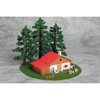 PP141 アニテクチャー:06 1/150 スケールペーパーキット ハイジの家(アルムの山小屋)