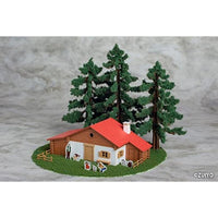 PP141 アニテクチャー:06 1/150 スケールペーパーキット ハイジの家(アルムの山小屋)