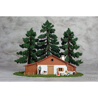 PP141 アニテクチャー:06 1/150 スケールペーパーキット ハイジの家(アルムの山小屋)