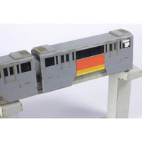 MS092 1/150スケール(4両セット)多摩都市モノレール 1000系 ペーパーキット