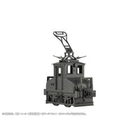 MS095 1/80スケールペーパーキット 銚子電鉄 デキ3形 電気機関車 (黒)