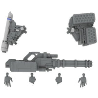 PP254 拡張セットD  5inM 1/48 装甲歩兵用[DRu35 MLC& R25RCT&M7A GGUN&平手(左右)&にぎり手(左右)]