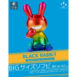 BLACK RABBiT BIG SOFVI COLOR:メタリックレインボー