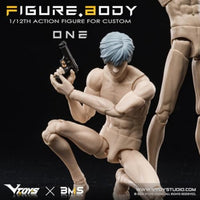 VTOYS×BMS 1/12スケール可動フィギュア素体 ONE(ワン) VB002 ホワイトスキン
