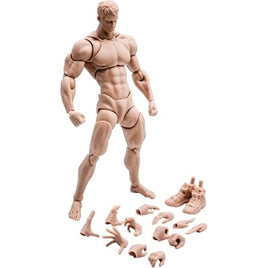 WIND TOYS 1/12スケール 超可動フィギュア男性素体 ホワイト