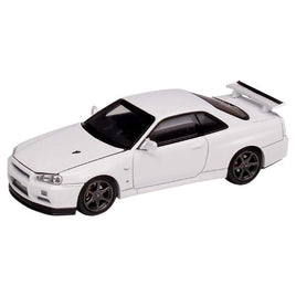 M63402 MOTORHELIX 1/64 日産 スカイライン GT-R R34 V Spec II  パールホワイト