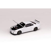 M63402 MOTORHELIX 1/64 日産 スカイライン GT-R R34 V Spec II  パールホワイト