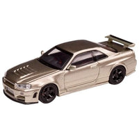 M63412 MOTORHELIX 1/64 日産 スカイライン GT-R R34 Z-TUNE ミレニアムジェイド