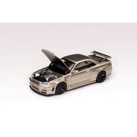 M63412 MOTORHELIX 1/64 日産 スカイライン GT-R R34 Z-TUNE ミレニアムジェイド