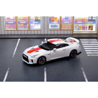 M63502 MOTORHELIX 1/64 Nissan GT-R(R35) 50th Anniversary  Brilliant White Pearl