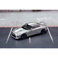 M63503 MOTORHELIX 1/64 Nissan GT-R(R35) 50th Anniversary  Ultimate Metal Silver