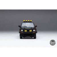 DTG0014-BLK 1/64 トヨタ 1985 ハイラックス 4x4 SR5 エクストラキャブ ブラックDiecasttalk×BoostGear特注品