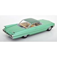 KKDC181253 KKscale 1/18 キャデラック シリーズ 62 クーペ DeVille 1961 ライトグリーンメタリック/グリーンメタリック