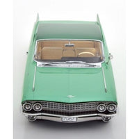 KKDC181253 KKscale 1/18 キャデラック シリーズ 62 クーペ DeVille 1961 ライトグリーンメタリック/グリーンメタリック