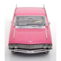 KKDC181254 KKscale 1/18 キャデラック シリーズ 62 クーペ DeVille 1961 ピンクメタリック