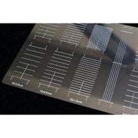 IDOLA09 idola  テープカットガイド 01 プレート型 (直線 1.0mm~3.5mm幅)