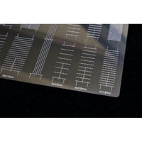 IDOLA09 idola  テープカットガイド 01 プレート型 (直線 1.0mm~3.5mm幅)