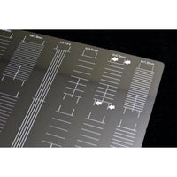IDOLA09 idola  テープカットガイド 01 プレート型 (直線 1.0mm~3.5mm幅)