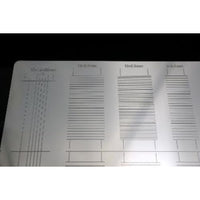 IDOLA10 idola  テープカットガイド 02 プレート型 (極細直線 0.3mm~1.2mm幅)