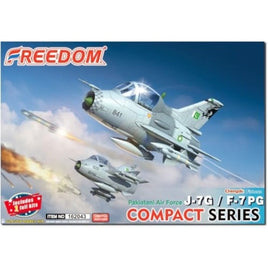 FRE162043 フリーダムモデルキット   コンパクトシリーズ:パキスタン空軍 J-7G/F-7PG 成飛 「フィッシュカン」