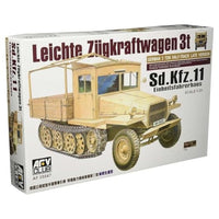 FV35047 AFV CLUB 1/35 Sd.Kfz.11 3tハ-フトラック後期型木製キャビン