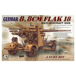 FV35088 AFV CLUB 1/35 ドイツ Flak 18 8.8cm高射砲