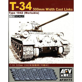 FV35173 AFV CLUB 1/35 T-34中戦車用 500mm幅可動式履帯 (1942年型)