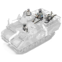 HF772 AFV CLUB 1/35 ウクライナ軍  YPR-765 PRI. 50APC 乗組員フィギュア4人セット(レジン製)