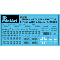 MA35039 ミニアート 1/35 ドイツ軍T-70(r) & 76.2mm野戦砲