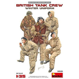 MA35121 ミニアート 1/35 イギリス戦車兵(防寒服)フィギュアセット5体入