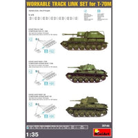 MA35146 ミニアート 1/35 T-70M軽戦車系用履帯セット(連結式)