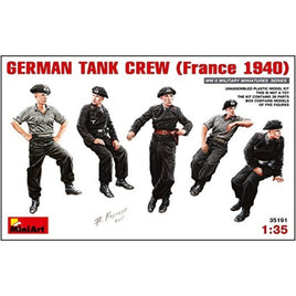 MA35191 ミニアート 1/35 ドイツ戦車兵(フランス1940)5体入