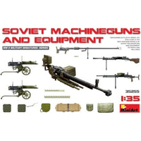 MA35255 ミニアート 1/35 ソビエト軍機関銃&装備品