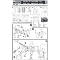 MA35255 ミニアート 1/35 ソビエト軍機関銃&装備品